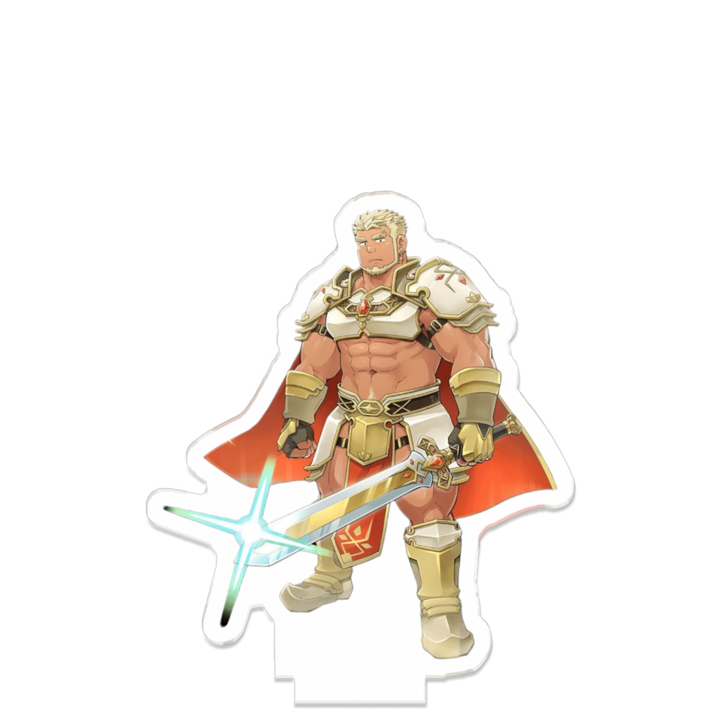 つながるアクリルスタンド 光属性/神器/エクスカリバー