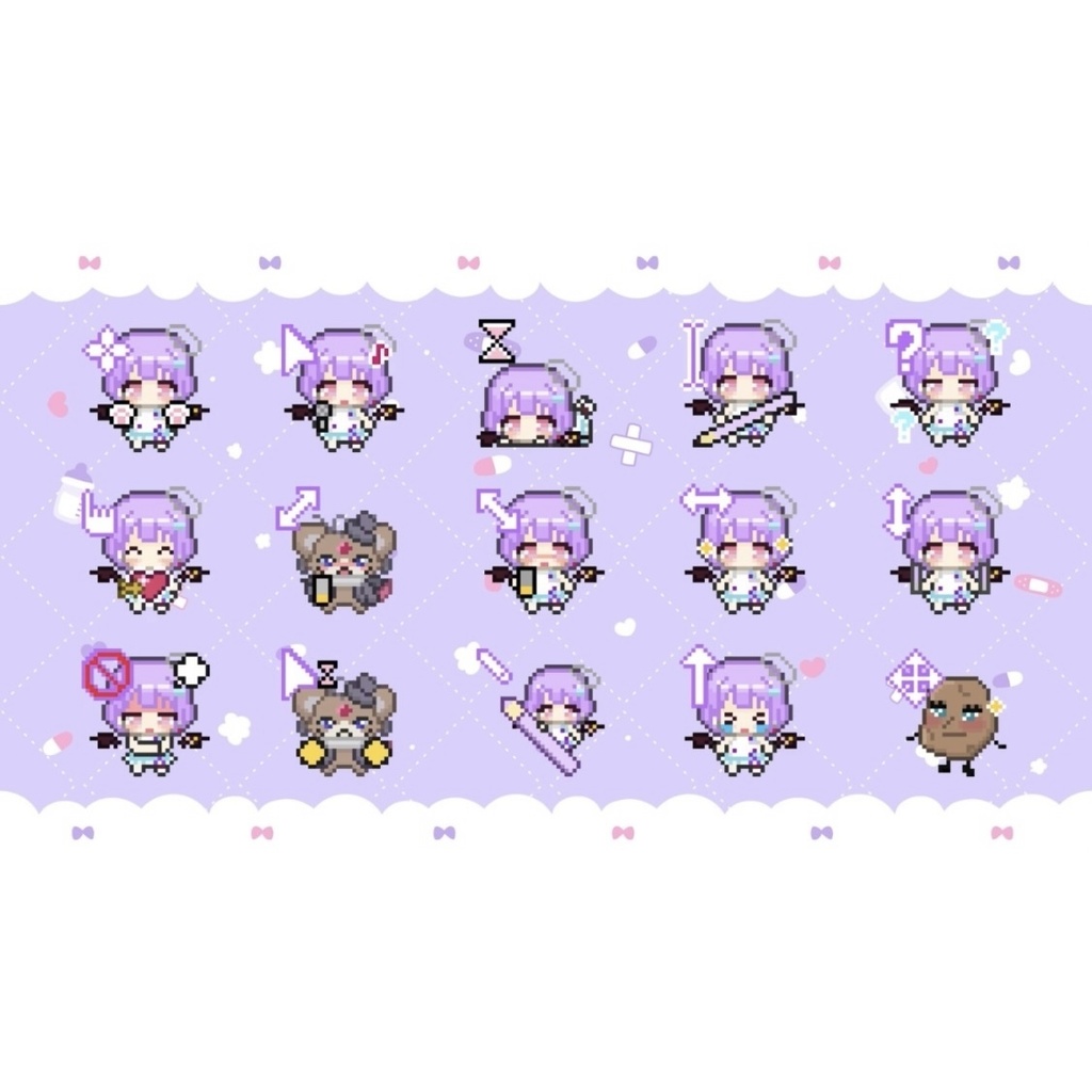 ✨きらぽて公式 動くマウスカーソル15種🥔
