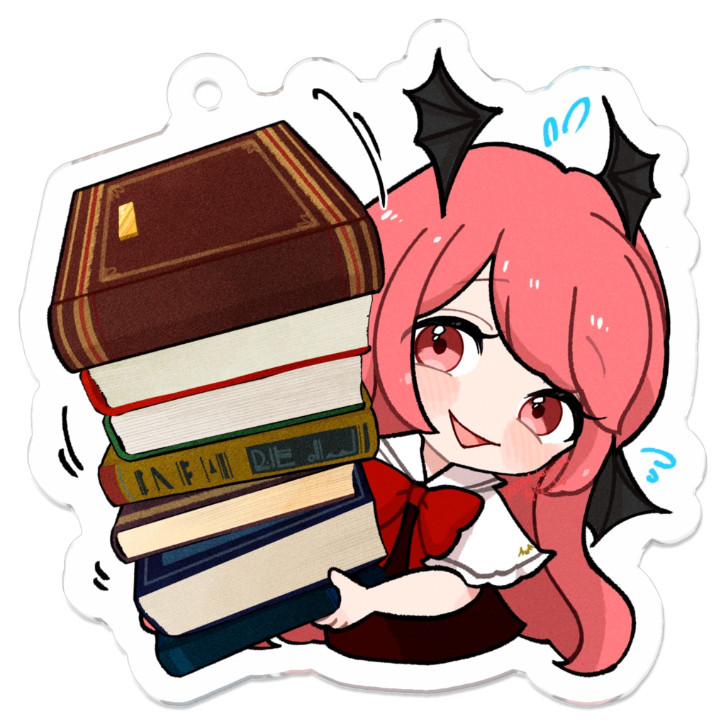 ゆる東方「大図書館を整理する小悪魔」