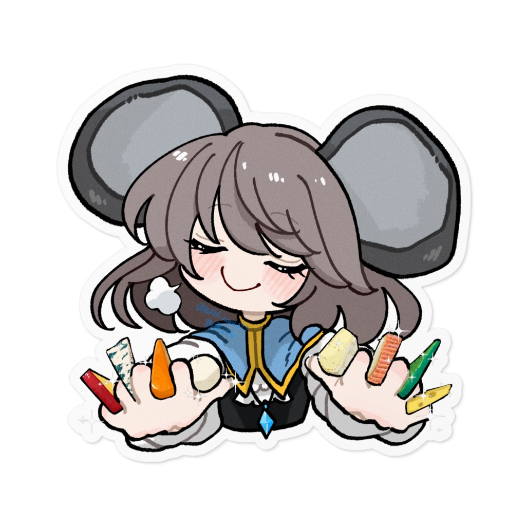 ゆる東方「チーズコレクター(ナズーリン)」