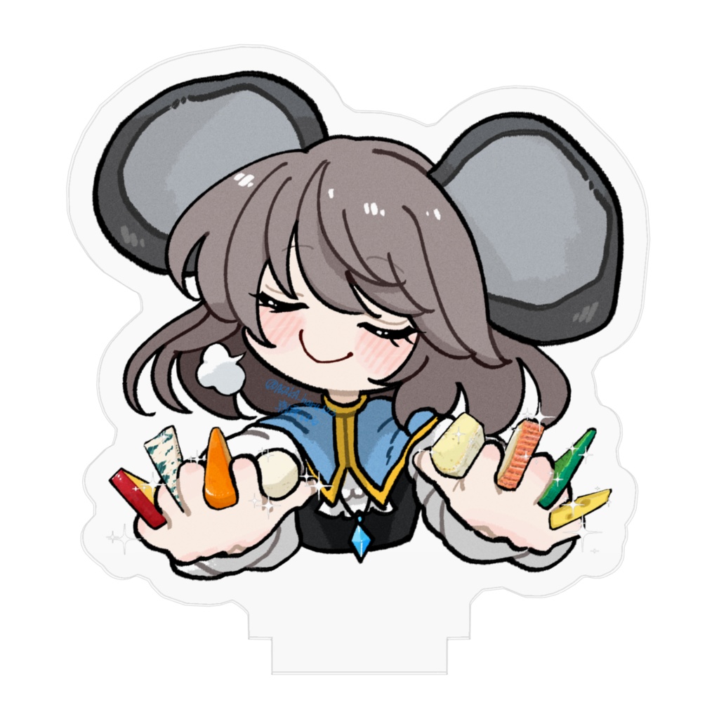 ゆる東方「チーズコレクター(ナズーリン)」