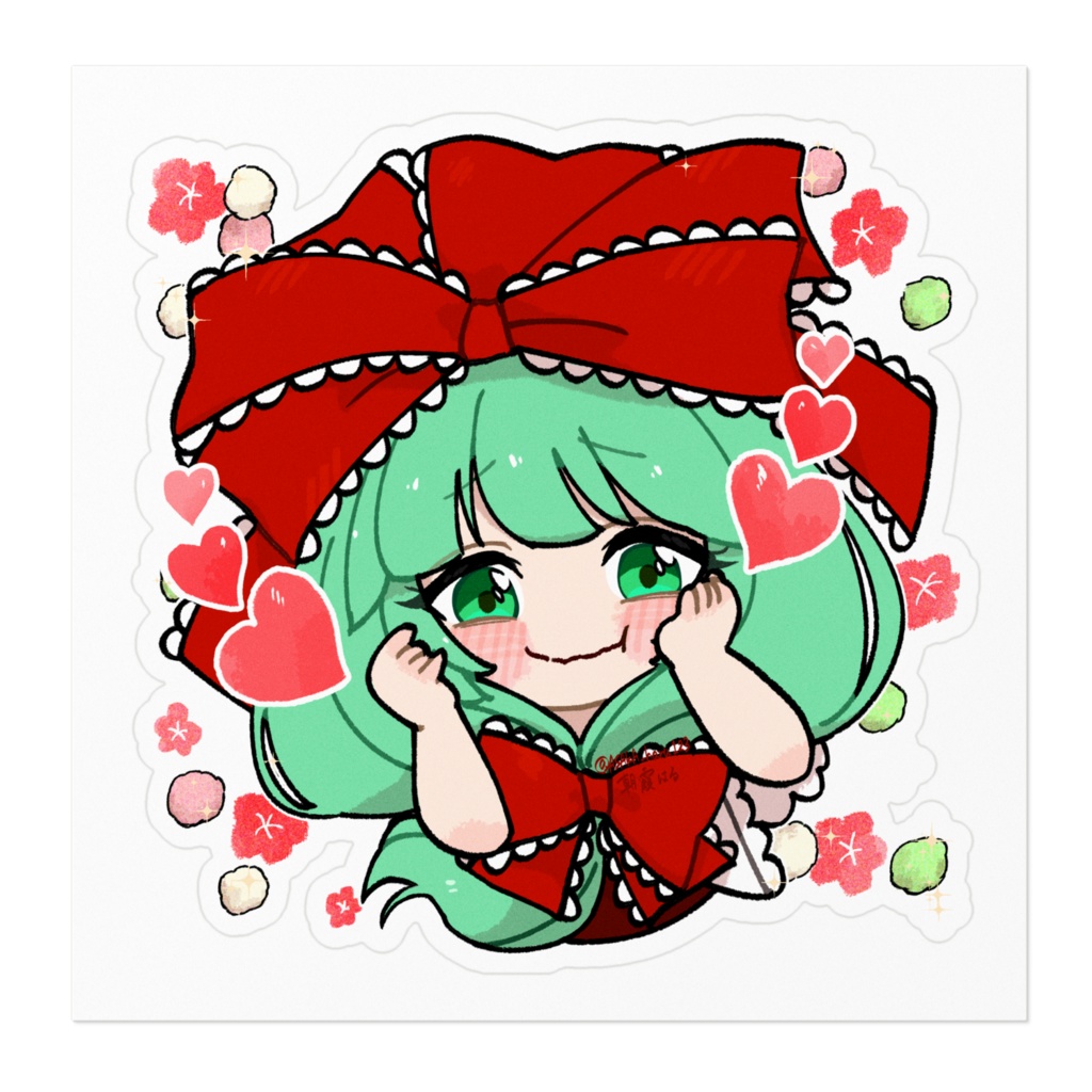 ゆる東方「嬉しくなっちゃう雛さん」(ひなあられver)