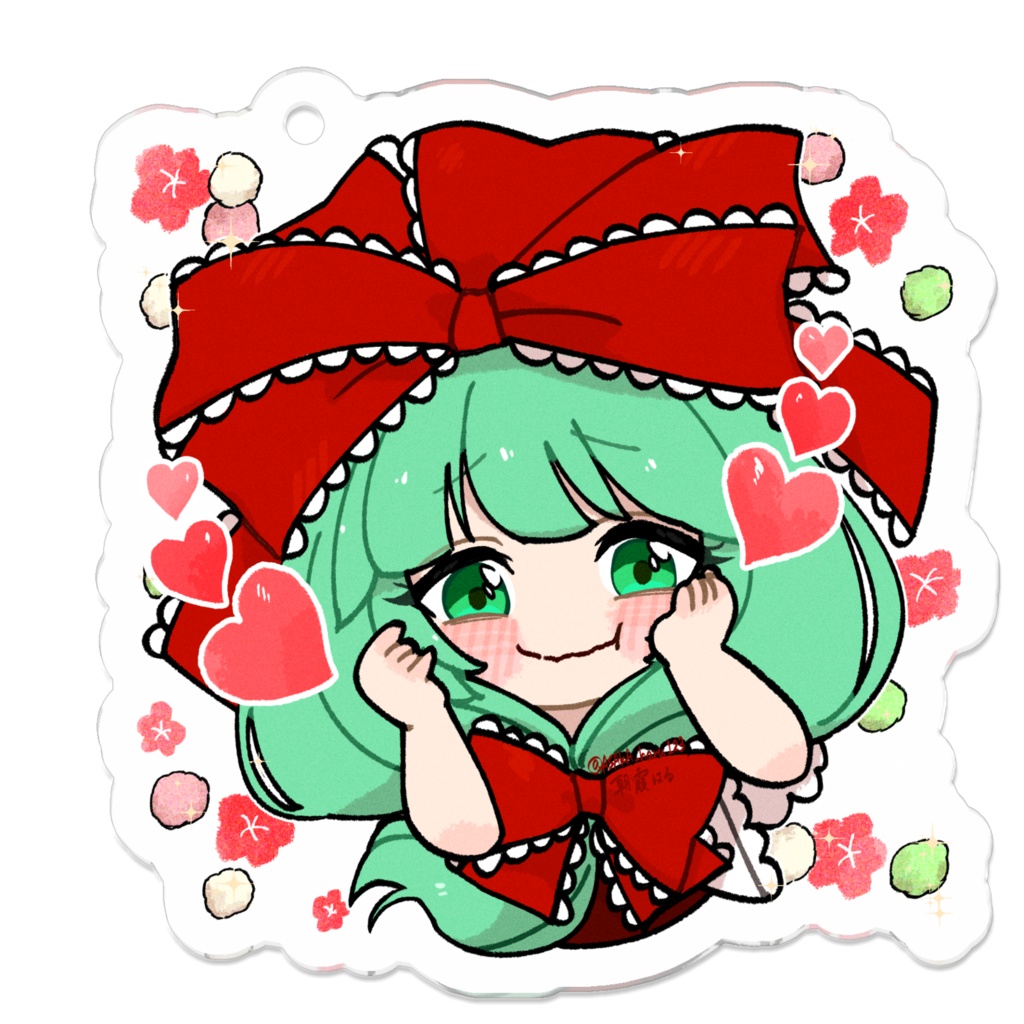 ゆる東方「嬉しくなっちゃう雛さん」(ひなあられver)