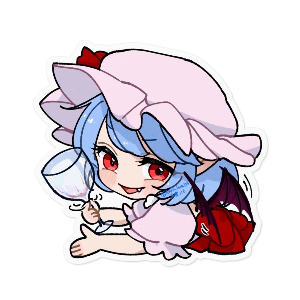 ゆる東方「特製ワイン(B型)が好きなレミリアさん」