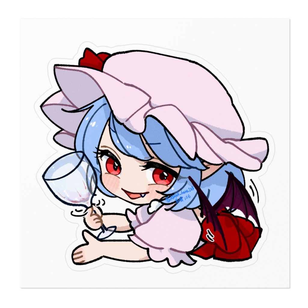 ゆる東方「特製ワイン(B型)が好きなレミリアさん」