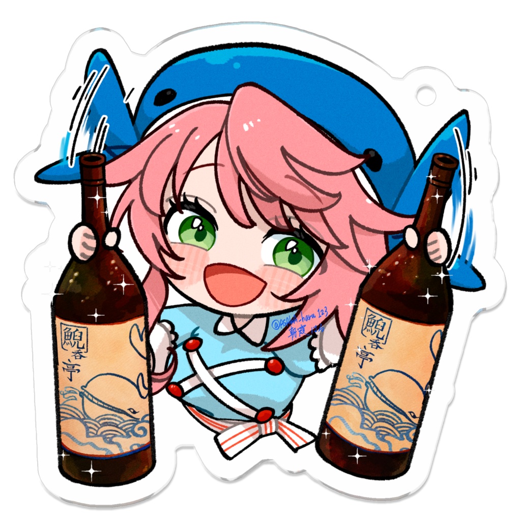 ゆる東方「鯢吞亭(げいどんてい)の看板娘 美宵さん」(文字なし)