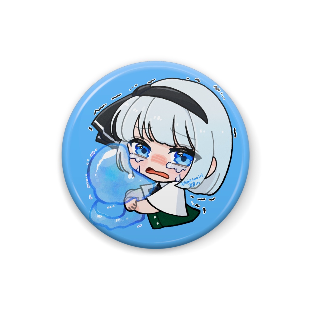 ゆる東方「お化けこわい…」(文字なし)