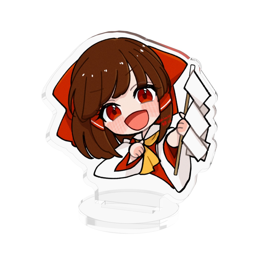 ゆる東方「やる気スイッチON」(博麗霊夢)