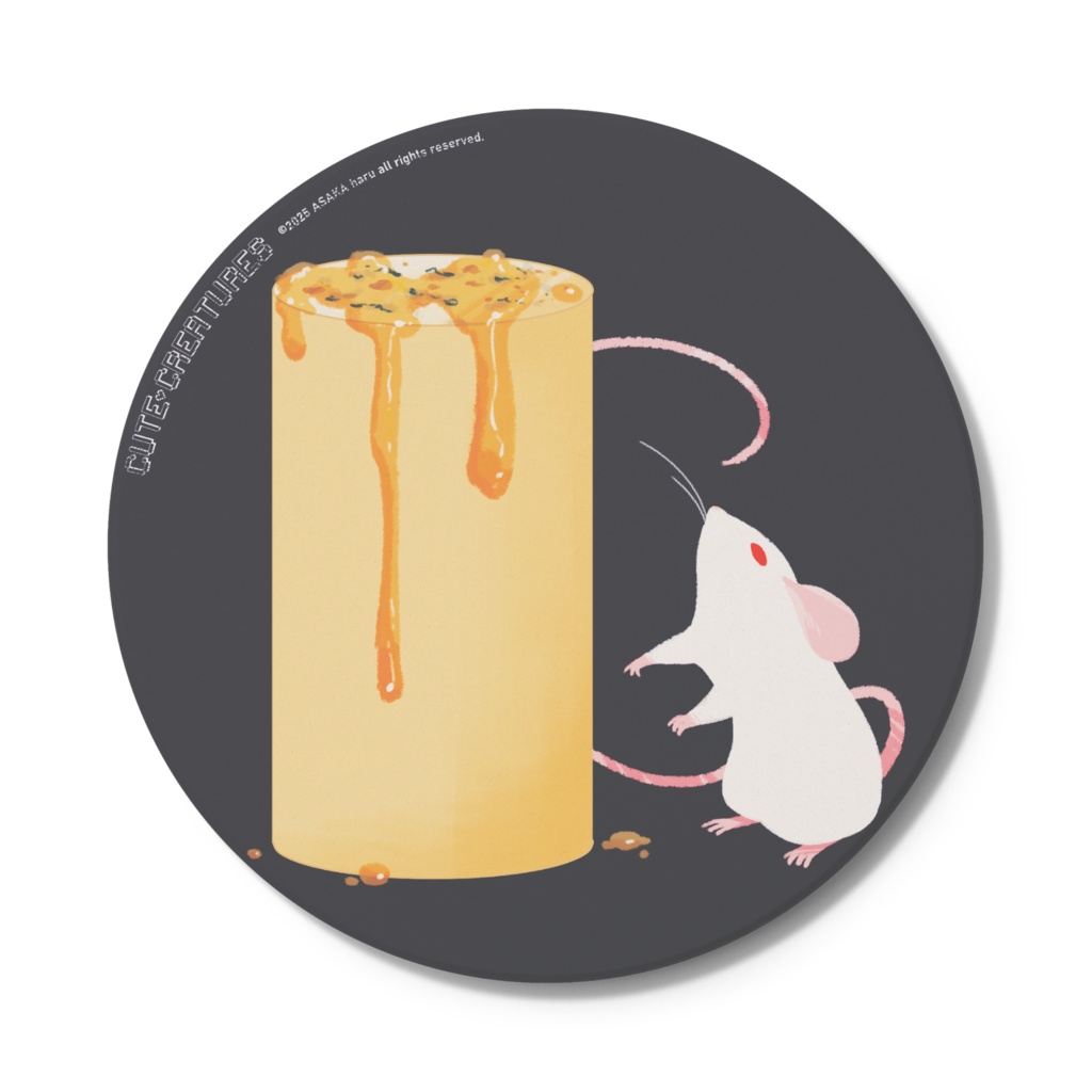 【CUTE CREATURES】ハツカネズミ20(コースター)