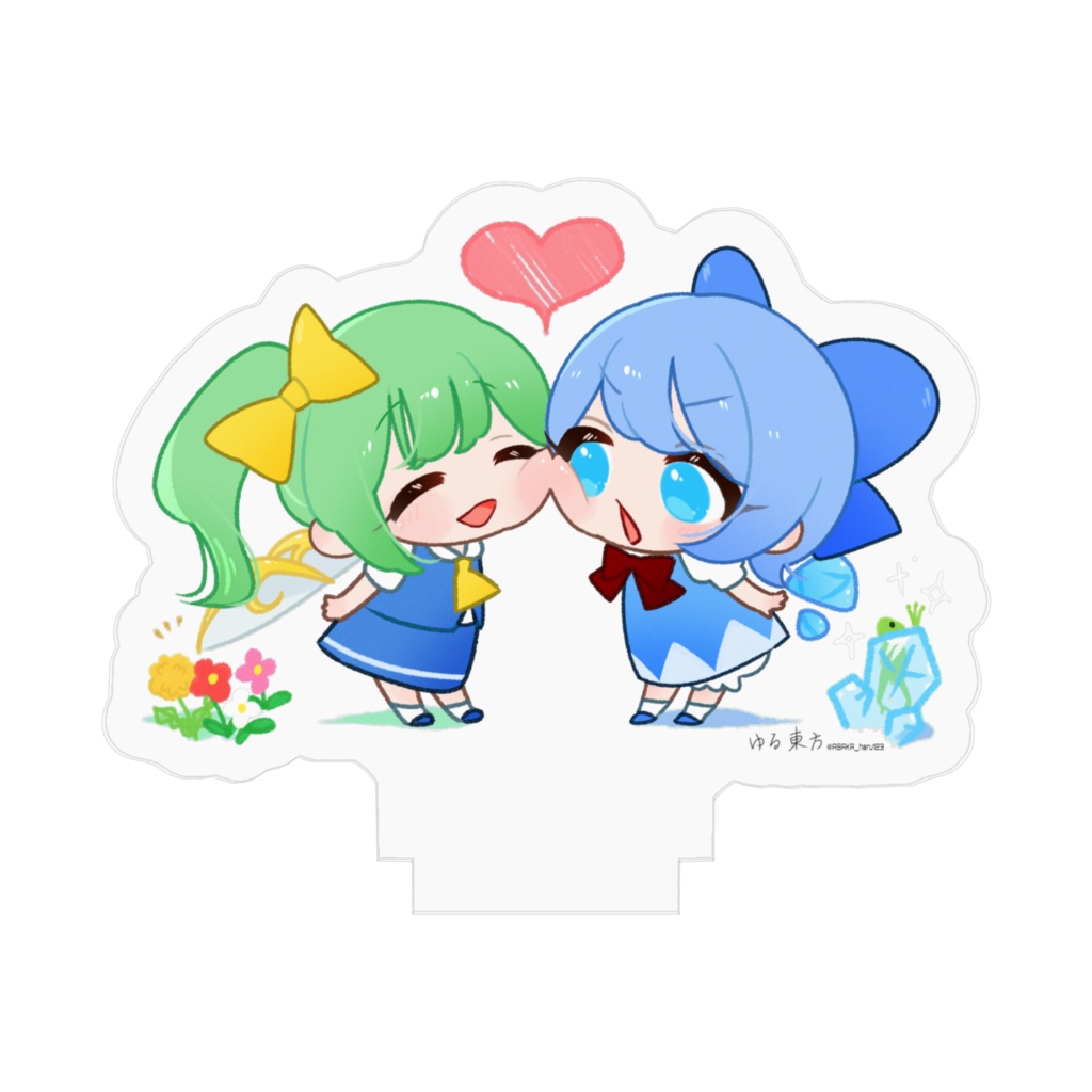 【ゆる東方】チルノ&大妖精01(アクリルフィギュア)