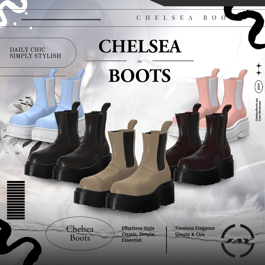 Chelsea Boots 「MANUKA」「KARIN」「LiME」「MOE」「KIKYO」「MAYA」「SELESTIA」