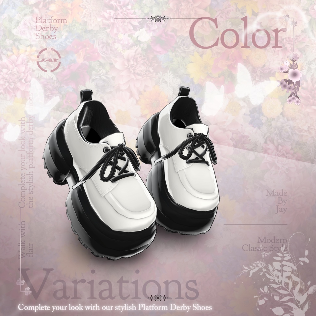 Platform Derby Shoes 「MANUKA」「KARIN」「LiME」「MOE」「KIKYO」「MAYA」「SELESTIA」