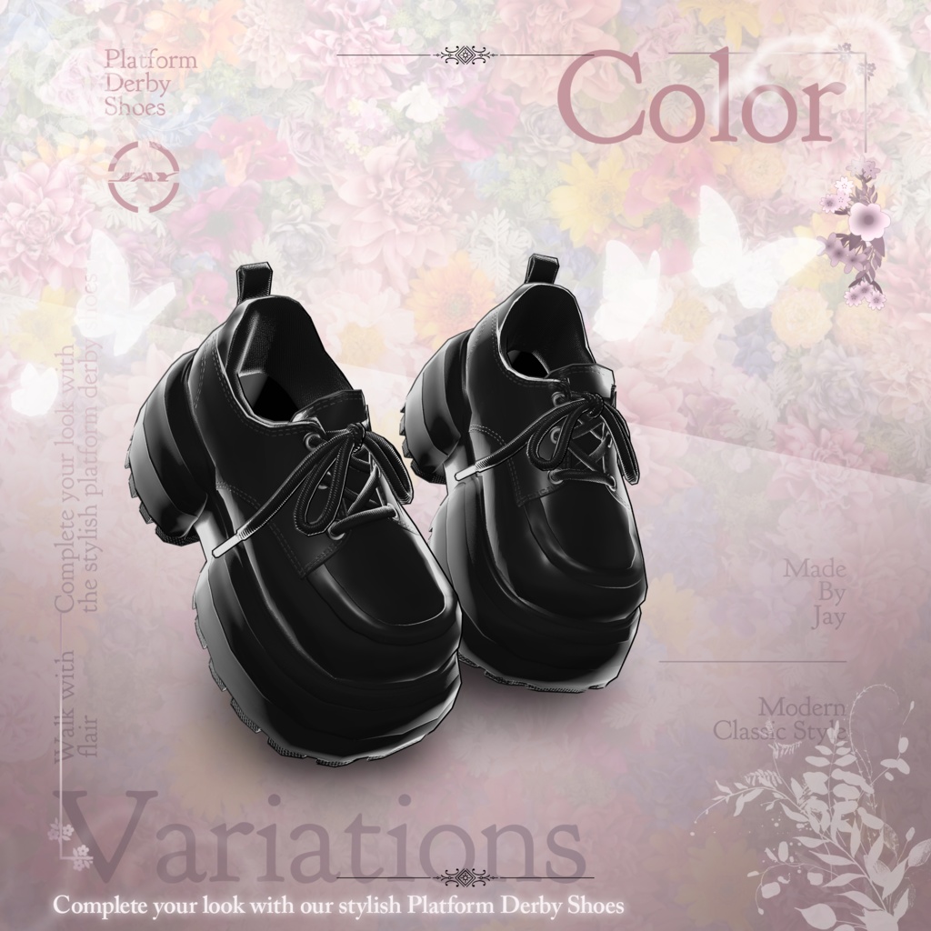 Platform Derby Shoes 「MANUKA」「KARIN」「LiME」「MOE」「KIKYO」「MAYA」「SELESTIA」