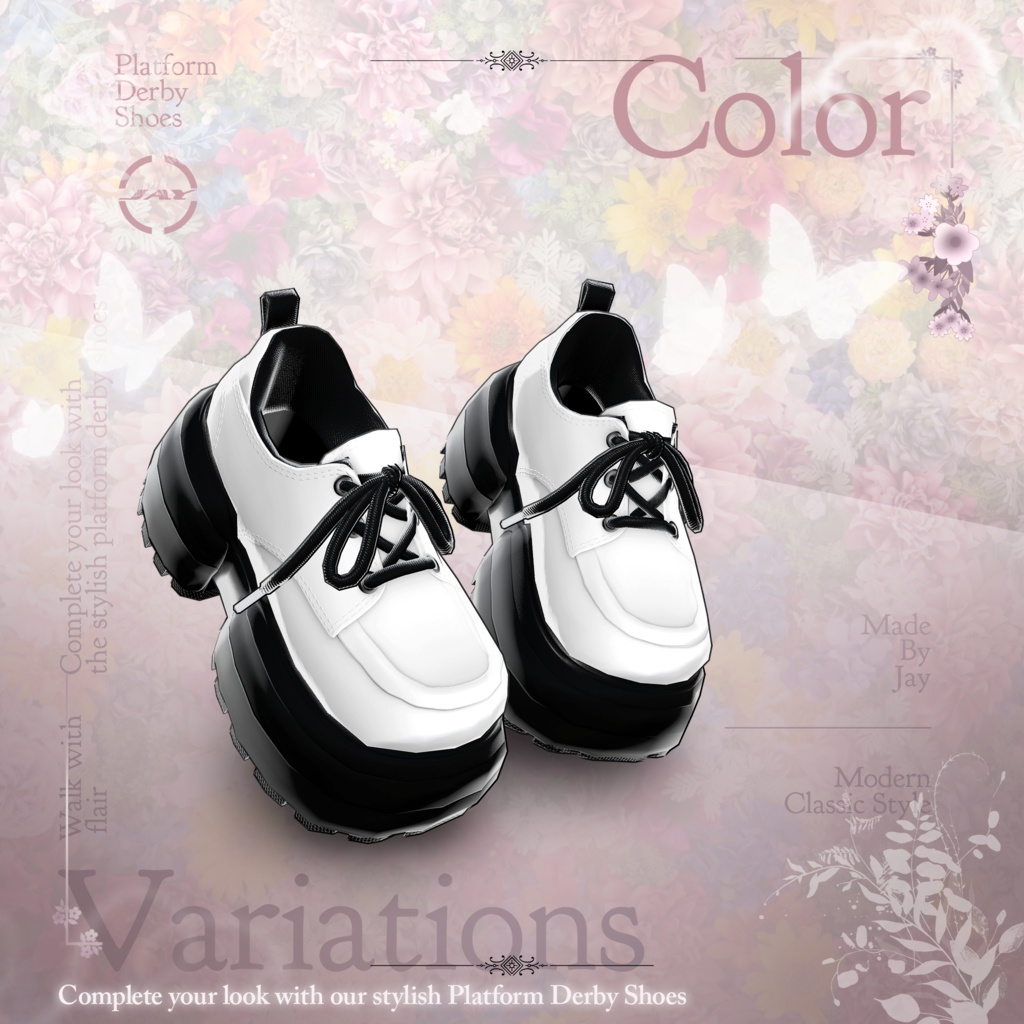 Platform Derby Shoes 「MANUKA」「KARIN」「LiME」「MOE」「KIKYO」「MAYA」「SELESTIA」