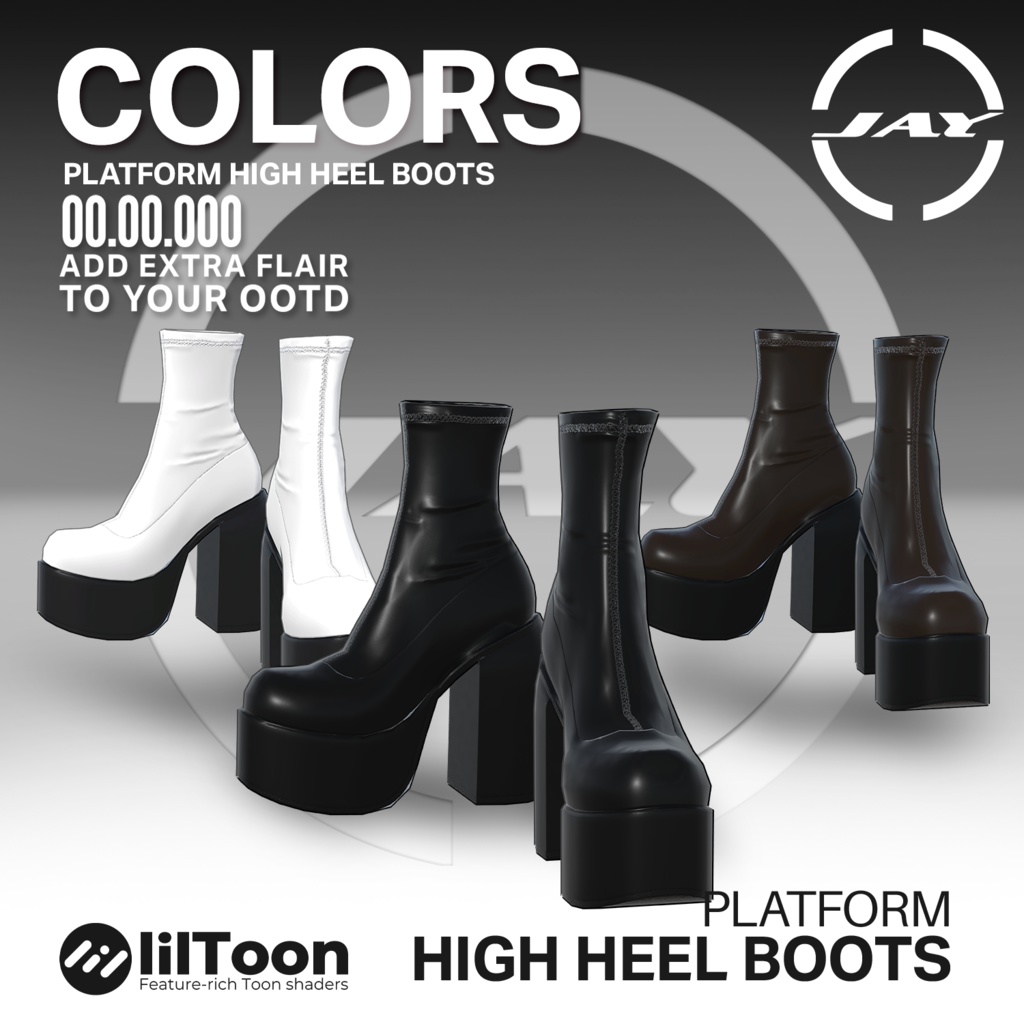 Platform High Heel Boots 「MANUKA」「KARIN」「LiME」「MOE」「KIKYO」「MAYA」「SELESTIA」