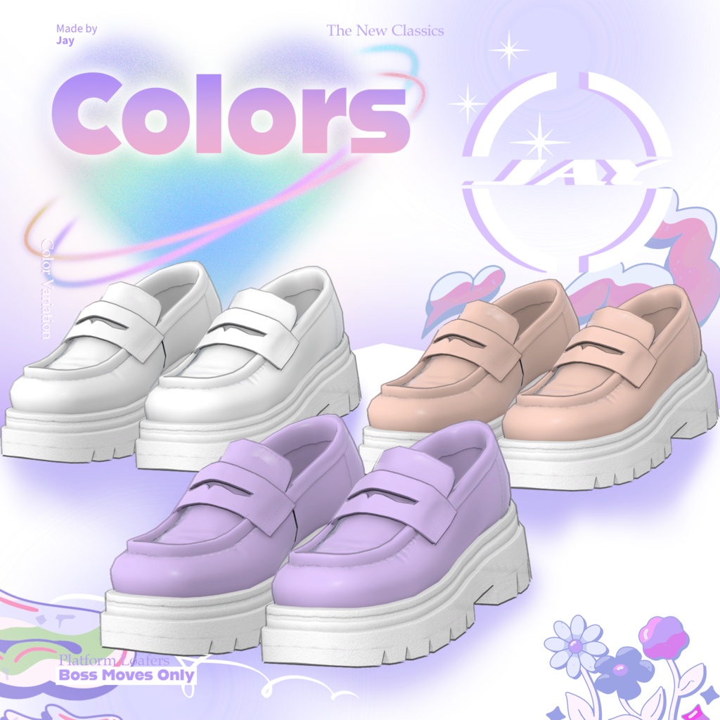 Platform loafers 「MANUKA」「KARIN」「LiME」「MOE」「KIKYO」「MAYA」「SELESTIA」