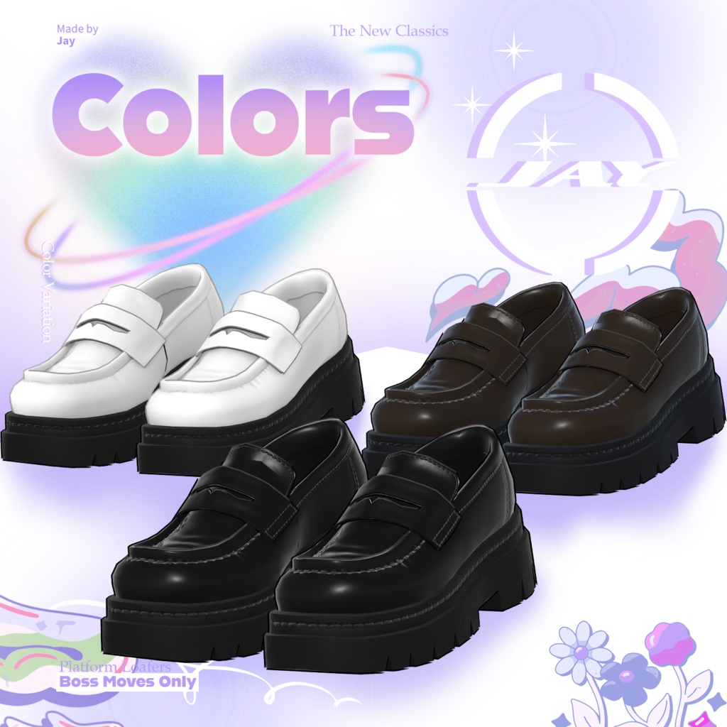 Platform loafers 「MANUKA」「KARIN」「LiME」「MOE」「KIKYO」「MAYA」「SELESTIA」