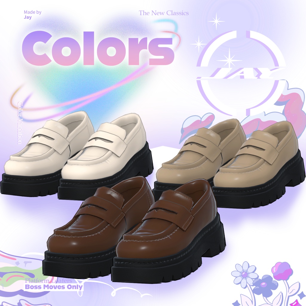 Platform loafers 「MANUKA」「KARIN」「LiME」「MOE」「KIKYO」「MAYA」「SELESTIA」
