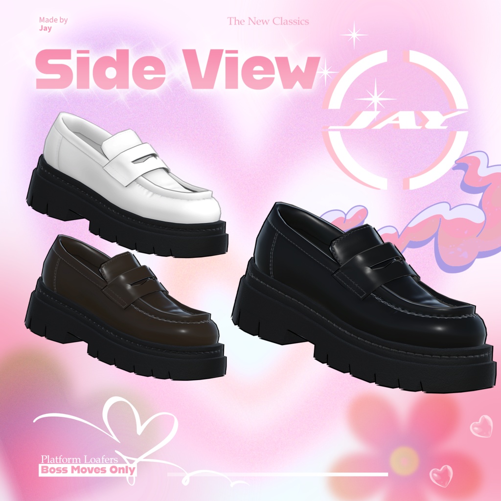 Platform loafers 「MANUKA」「KARIN」「LiME」「MOE」「KIKYO」「MAYA」「SELESTIA」