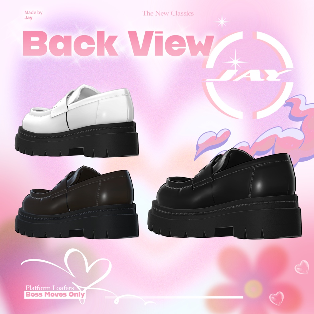 Platform loafers 「MANUKA」「KARIN」「LiME」「MOE」「KIKYO」「MAYA」「SELESTIA」