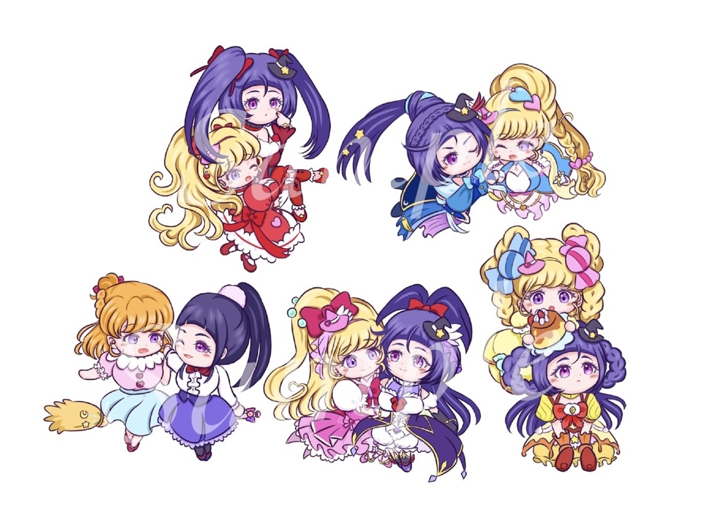 【ステッカー】みらリコ5種セット