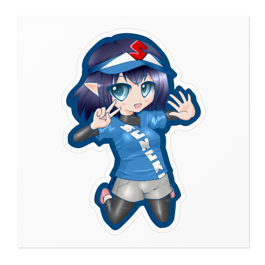 ぺけにこステッカー