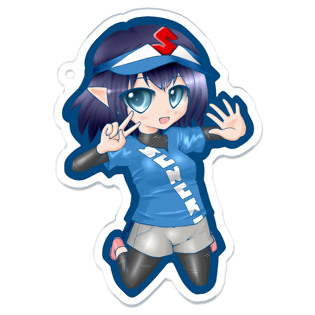 ぺけにこアクキー