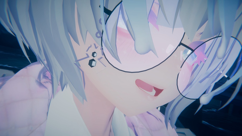 【ふわふわおばけがついてくる!?】まかろにのアクセサリーセット【指輪.イヤリング.ストラップ.VRC.おばけ】