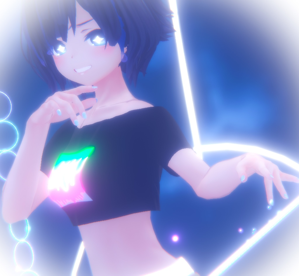 【おへそ】部屋着せっと【Tシャツ.ショートパンツ.ルーズソックス.びしょぬれのしずくさん】