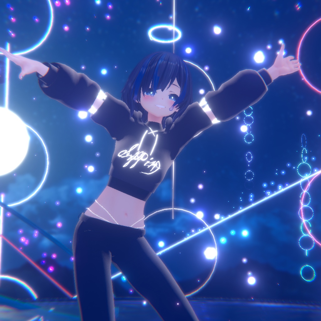 【へそだし】パーカーせっと【パーカー.スキニーパンツ.インナー.びしょぬれのしずくさん】