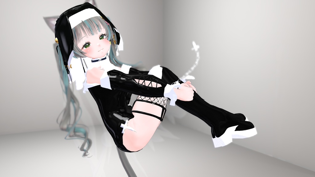 【8アバター対応.】SisterSet【シスター服.VRC.びしょぬれのしずくさん】