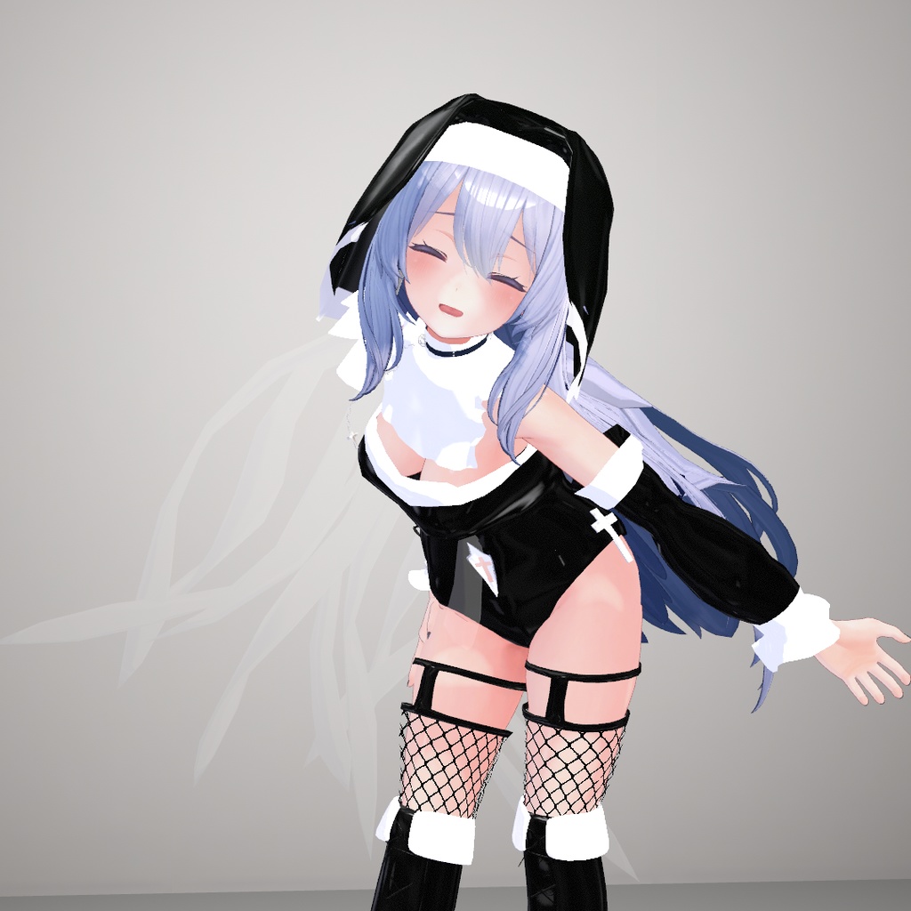 【8アバター対応.】SisterSet【シスター服.VRC.びしょぬれのしずくさん】