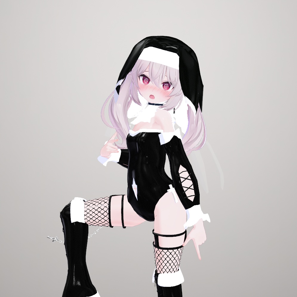 【8アバター対応.】SisterSet【シスター服.VRC.びしょぬれのしずくさん】