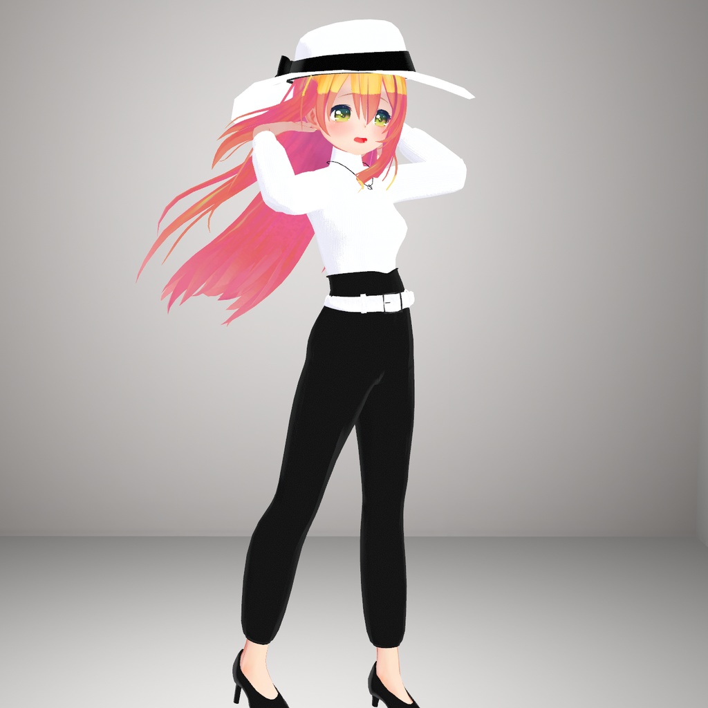 【6アバター対応.】大人コーデ【セーター.VRC.ハイウエスト】