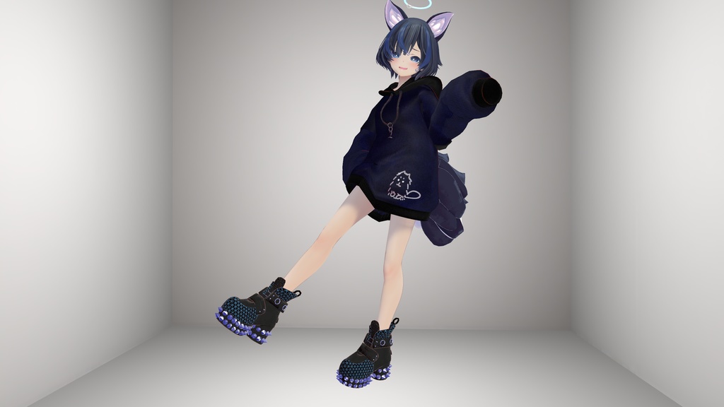 【光るよ】GIRAGIRASneaker【スニーカー.VRC】