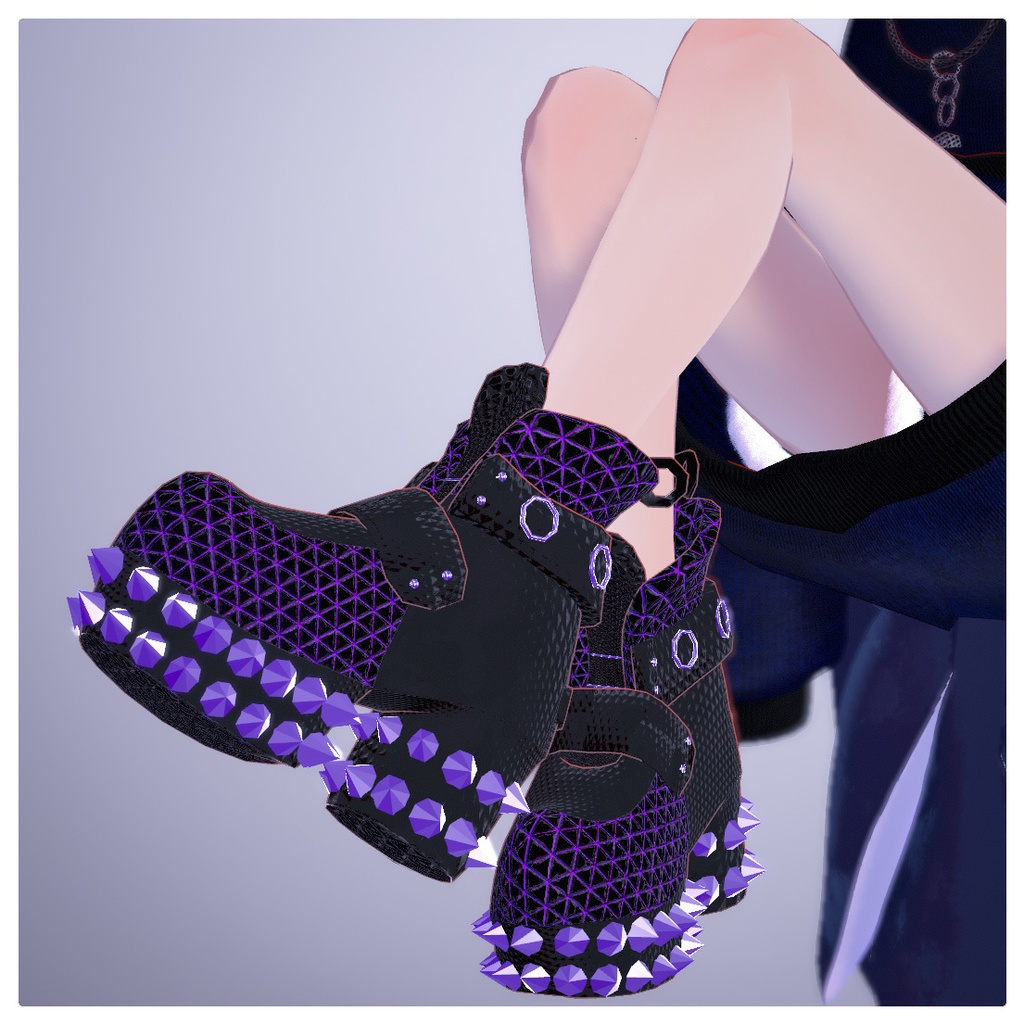 【光るよ】GIRAGIRASneaker【スニーカー.VRC】