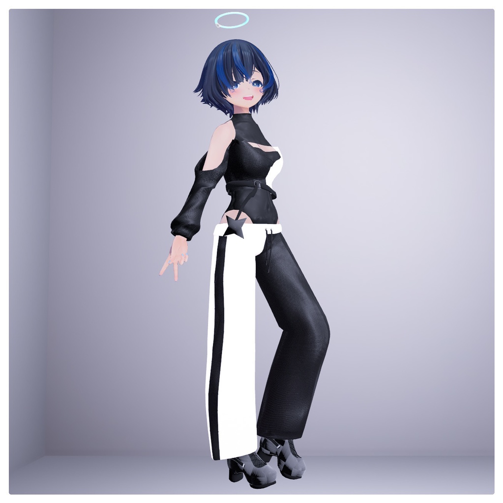 【ダブル】Asymmetry_Set【ドレスワンピース.マフラー.ジャージ..アシンメトリー】