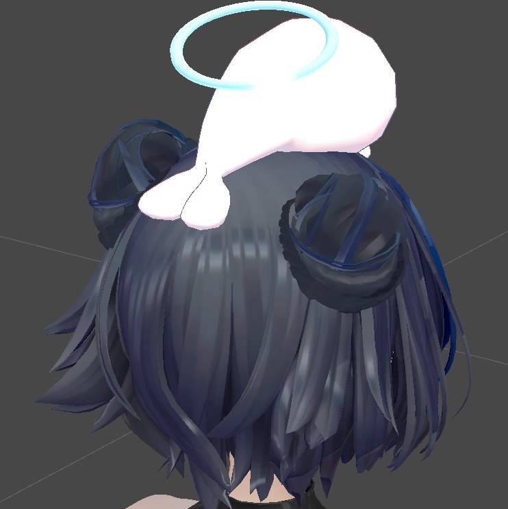 【無料】あたまにせいそくしているあざらし【VRC】