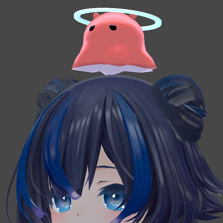 【無料】あたまにせいそくしているめんだこ【VRC】