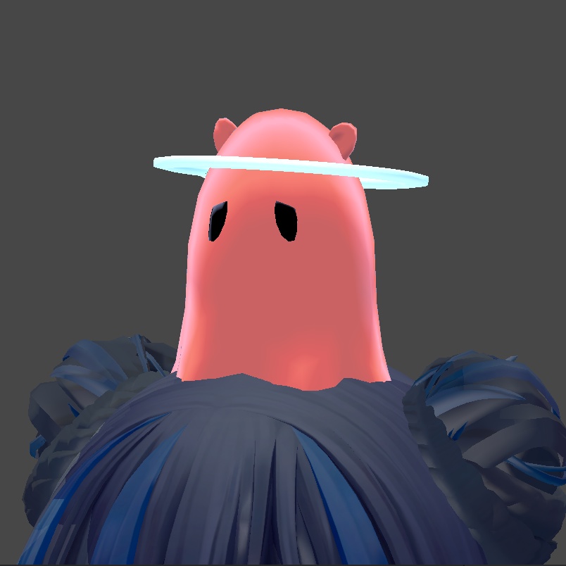 【無料】あたまにせいそくしているめんだこ【VRC】