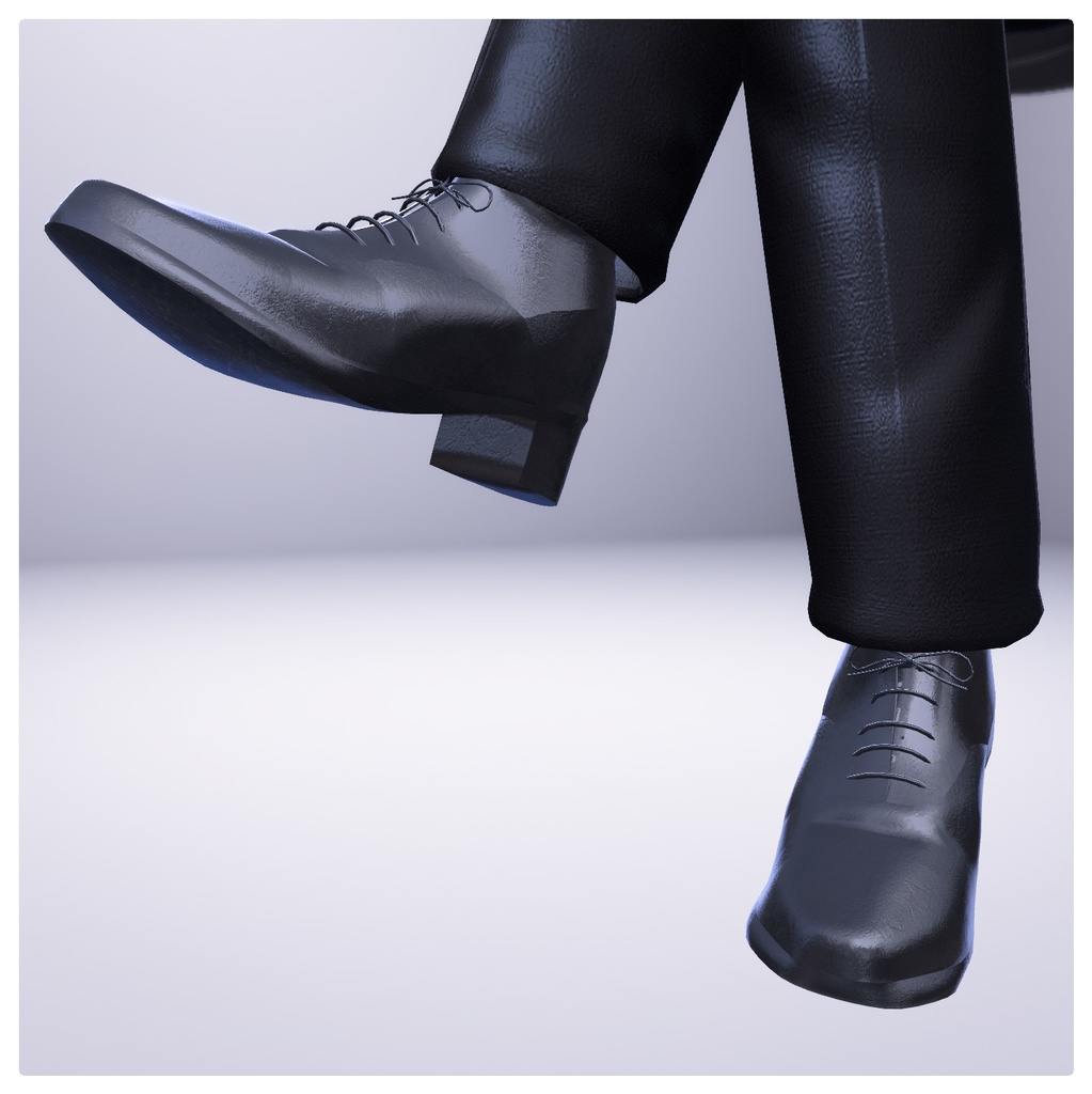 【クール】Three-piece suit【スーツ.革靴.VRC】