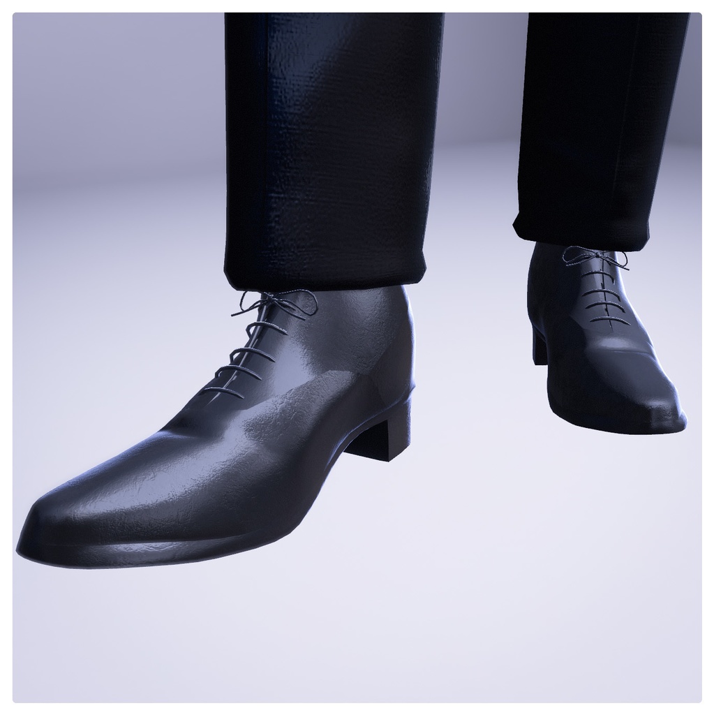 【クール】Three-piece suit【スーツ.革靴.VRC】