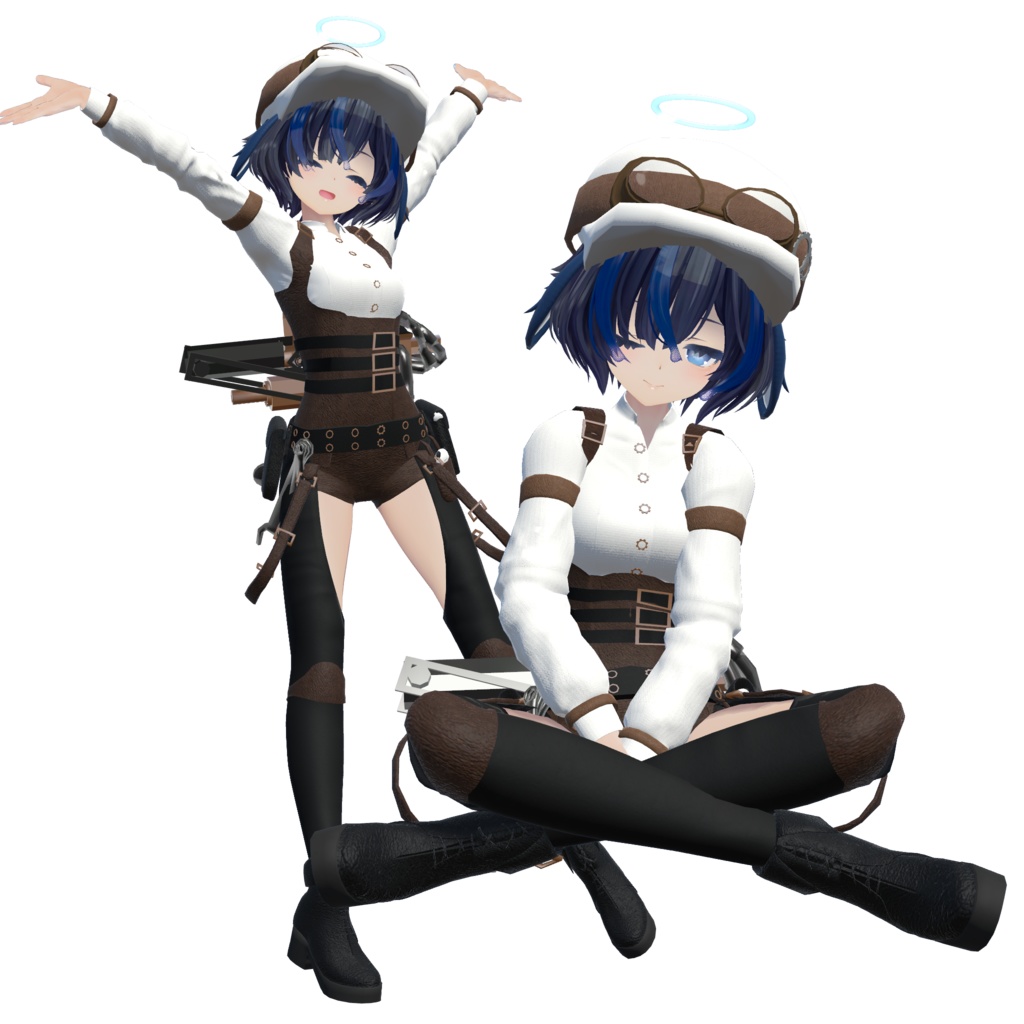 【スチームパンク】Steampunk_clothing【VRC.衣装.】