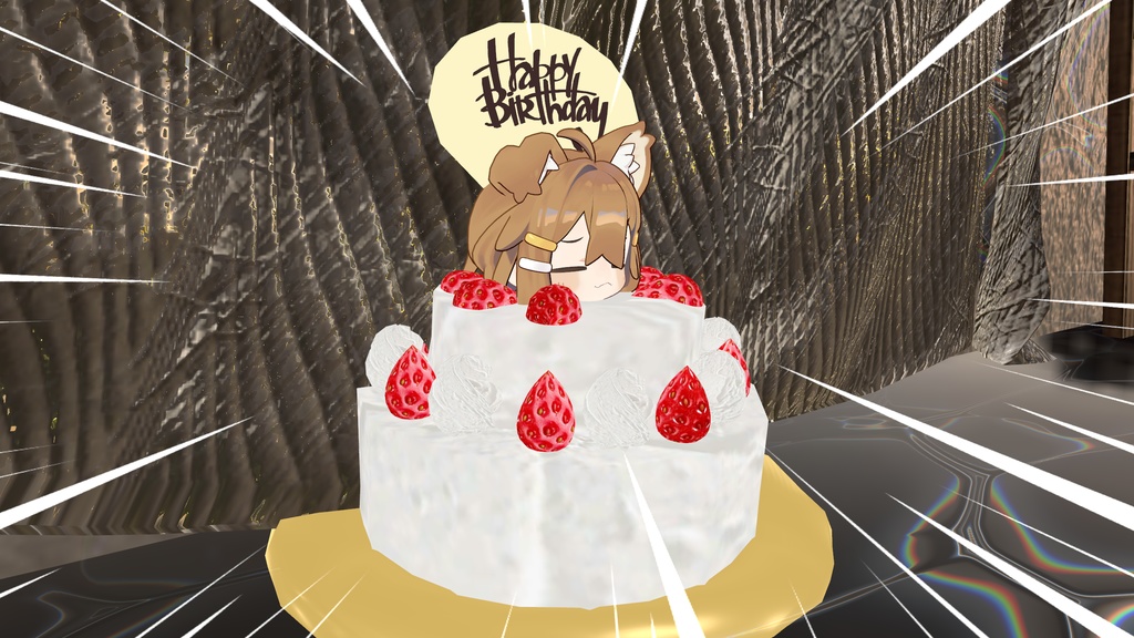 【衣装】バ ー ス デ イ ひ な た【VRC.まめひなた】