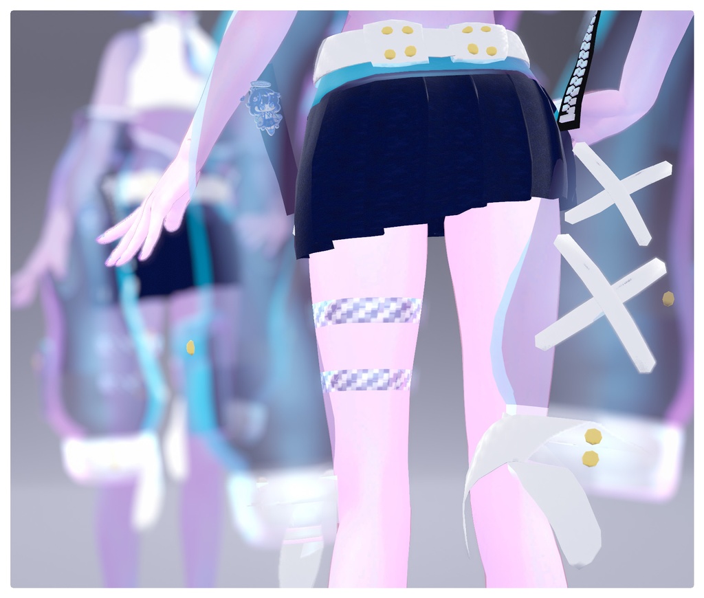 【もぱもぱ】だぼっとすたいる【衣装.スニーカー.VRC】