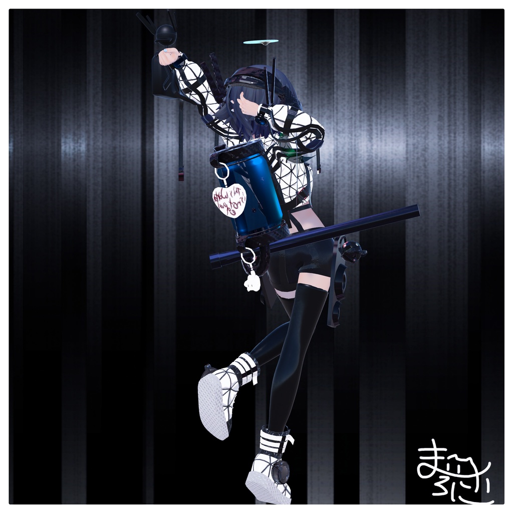 【サイバーちっく】さーちすーつせっと【衣装.VRC.】