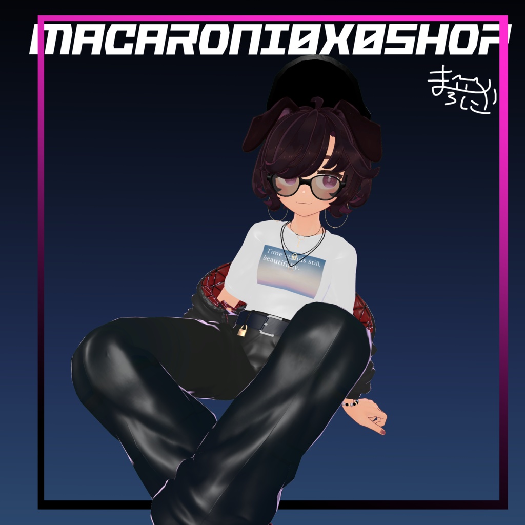 【11アバター対応】Midnight Style 【VRC.衣装.オトナコーデ】