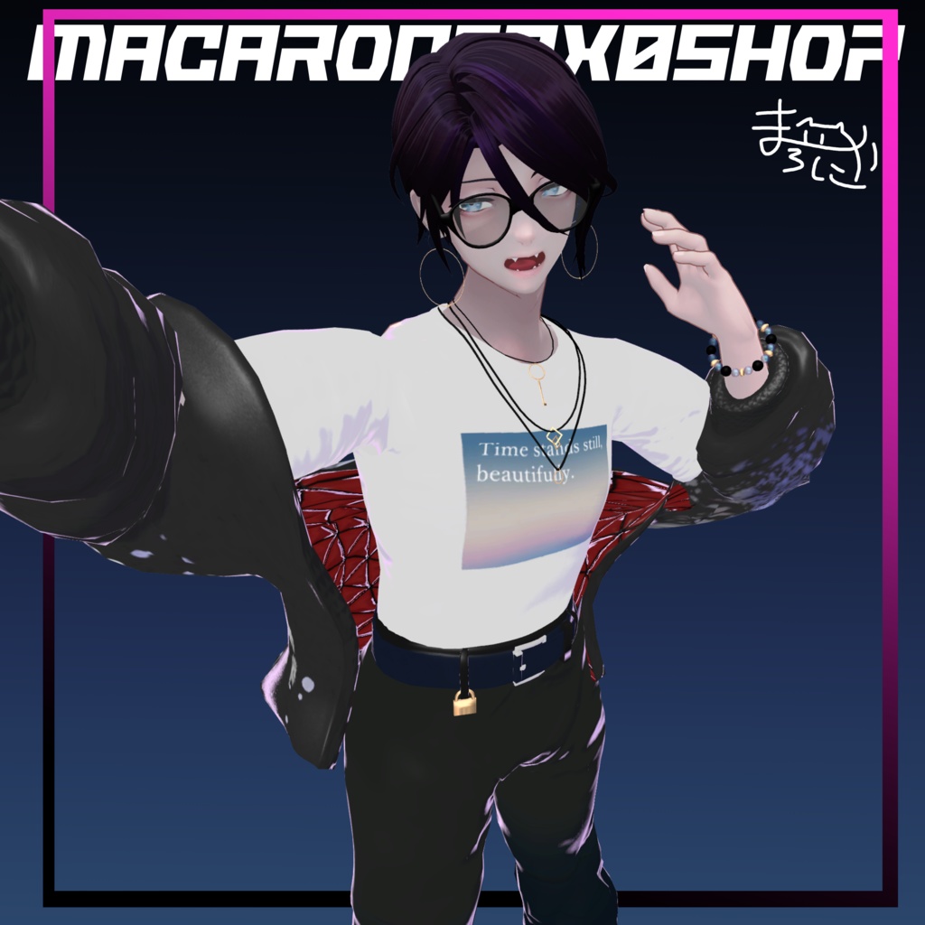 【11アバター対応】Midnight Style 【VRC.衣装.オトナコーデ】