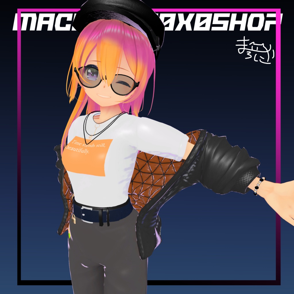 【11アバター対応】Midnight Style 【VRC.衣装.オトナコーデ】