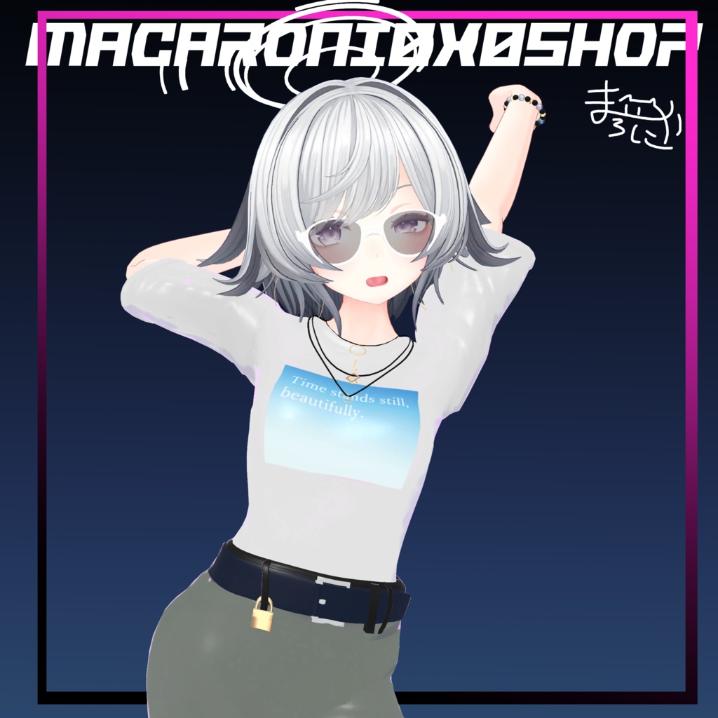 【11アバター対応】Midnight Style 【VRC.衣装.オトナコーデ】